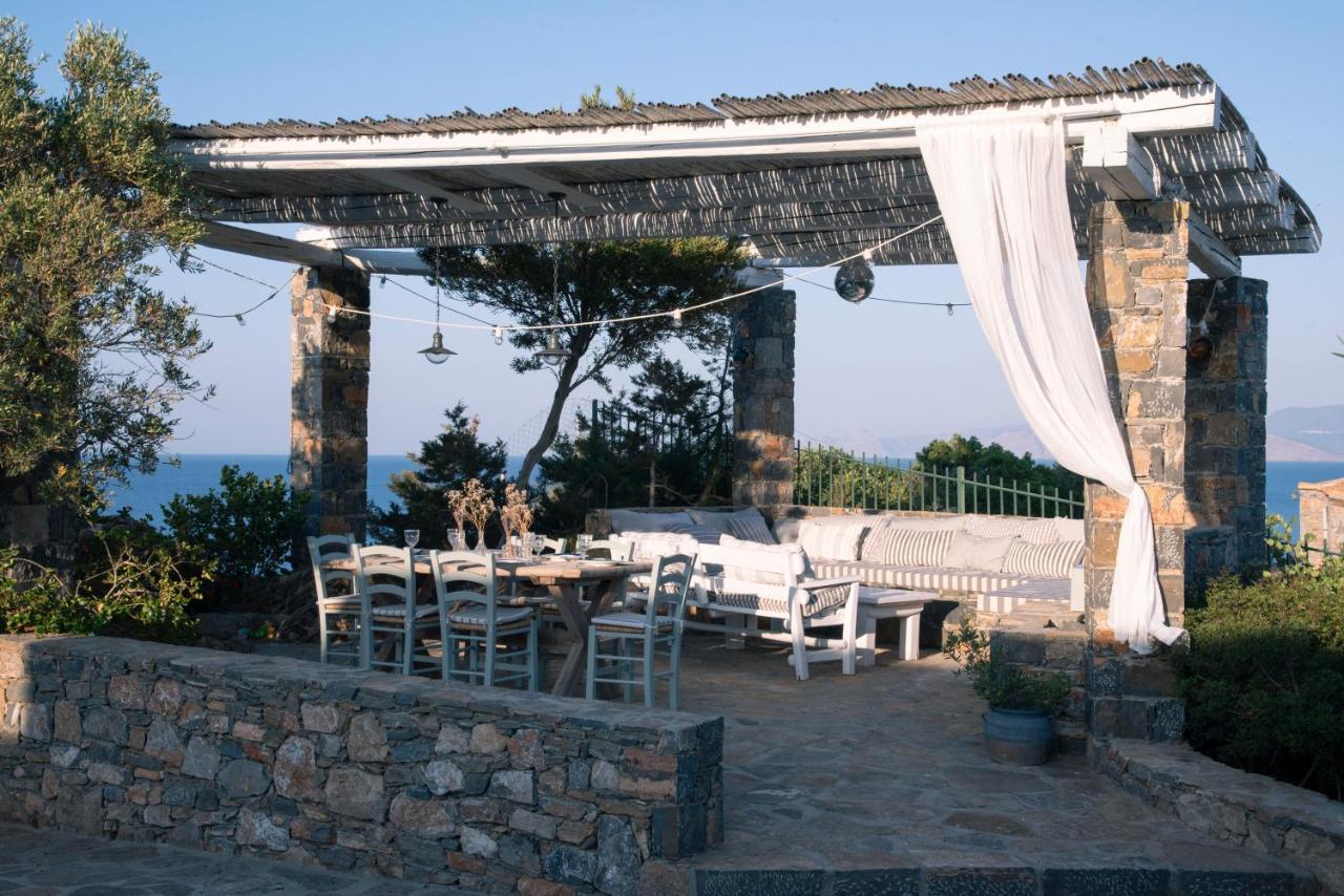 Villa Aiolos: Above The Sea, Within Agios Nikolaos Exterior photo